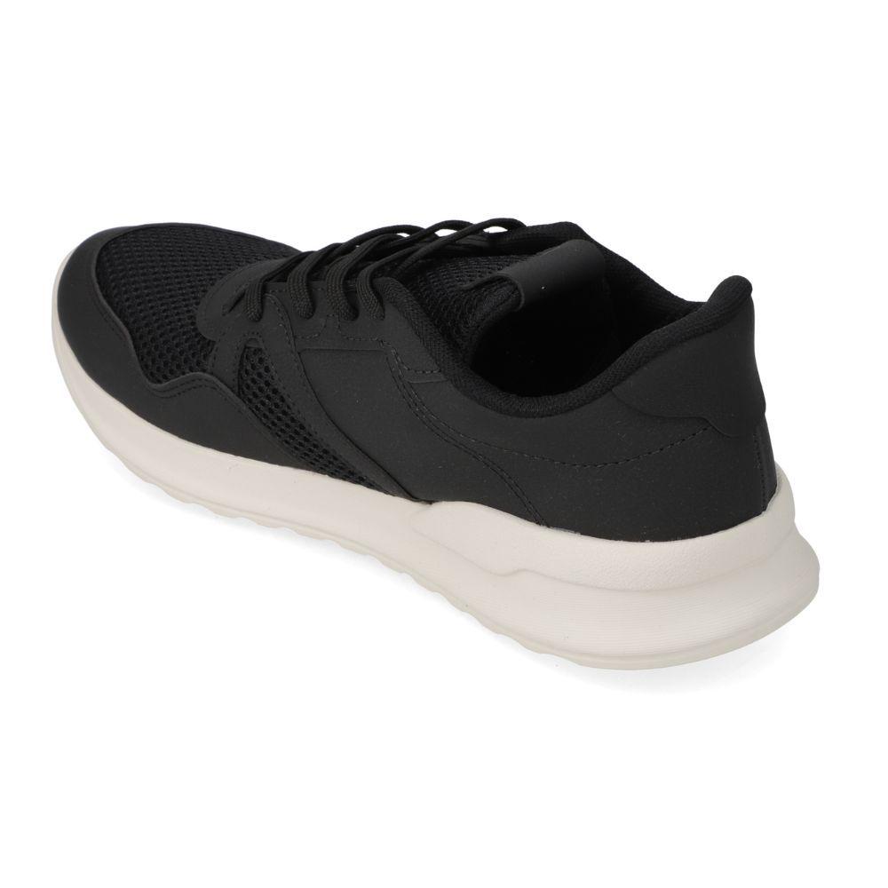 Zapatilla Casual Hombre Activitta Malla Negro-2