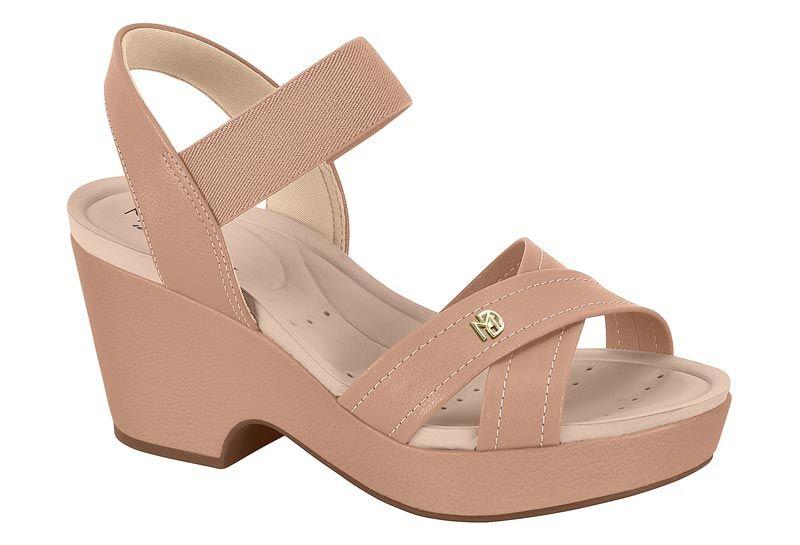 Sandalia Taco Modare Nude 15483-0
