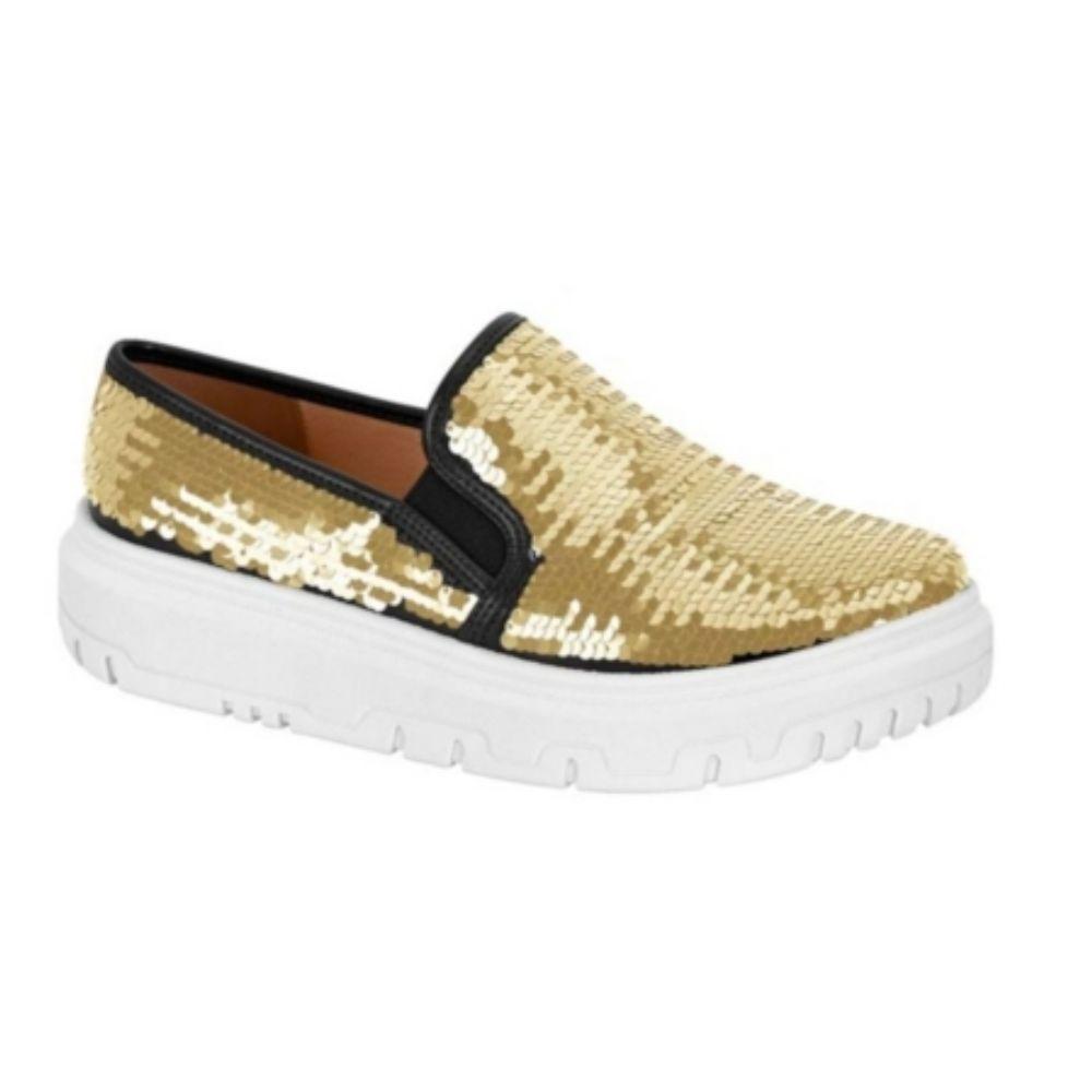 Zapatilla Vizzano Dorado Lentejuelas-0