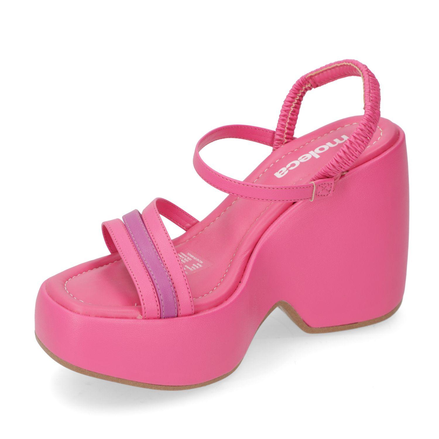 Sandalia Taco Moleca Rosado 11237-2