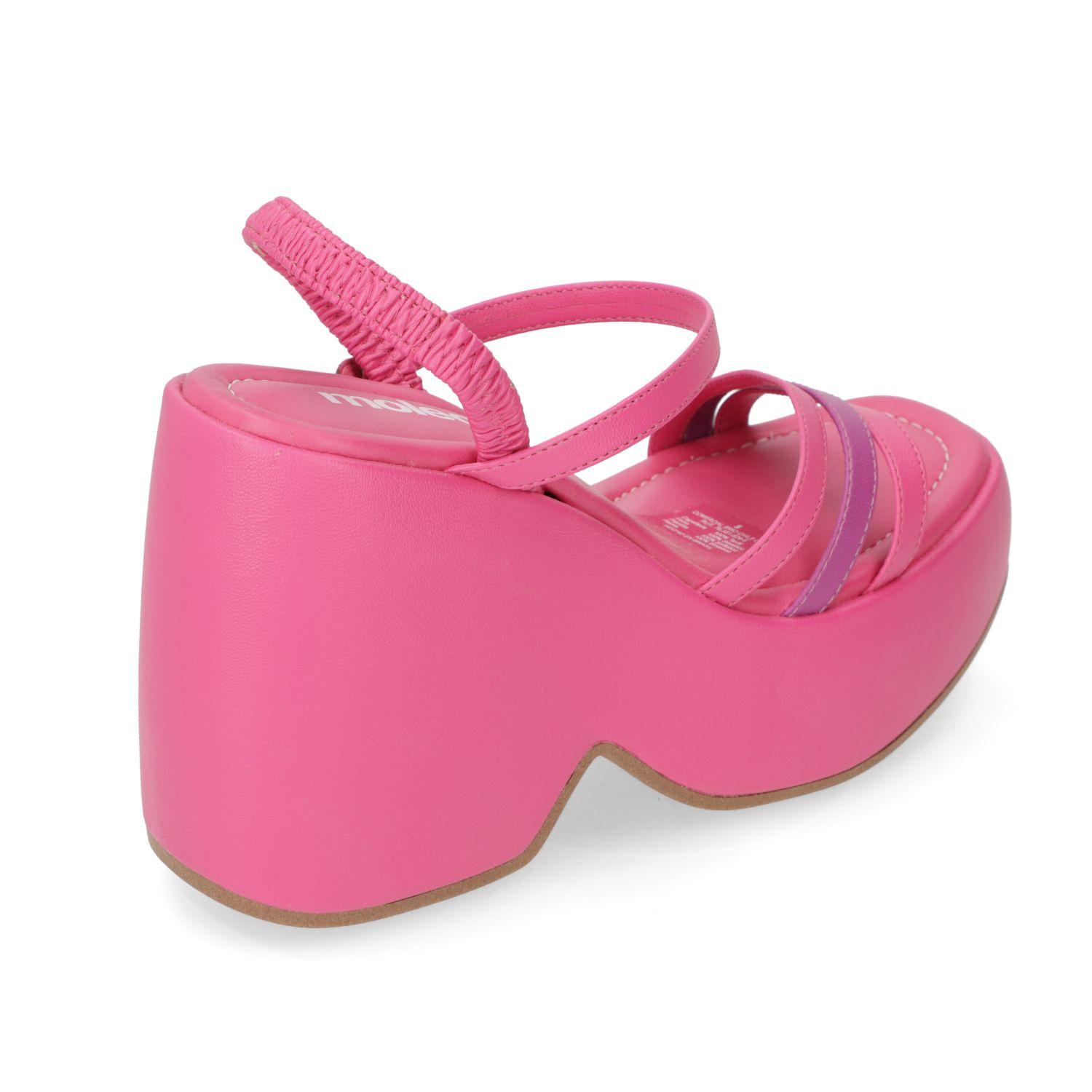 Sandalia Taco Moleca Rosado 11237-3