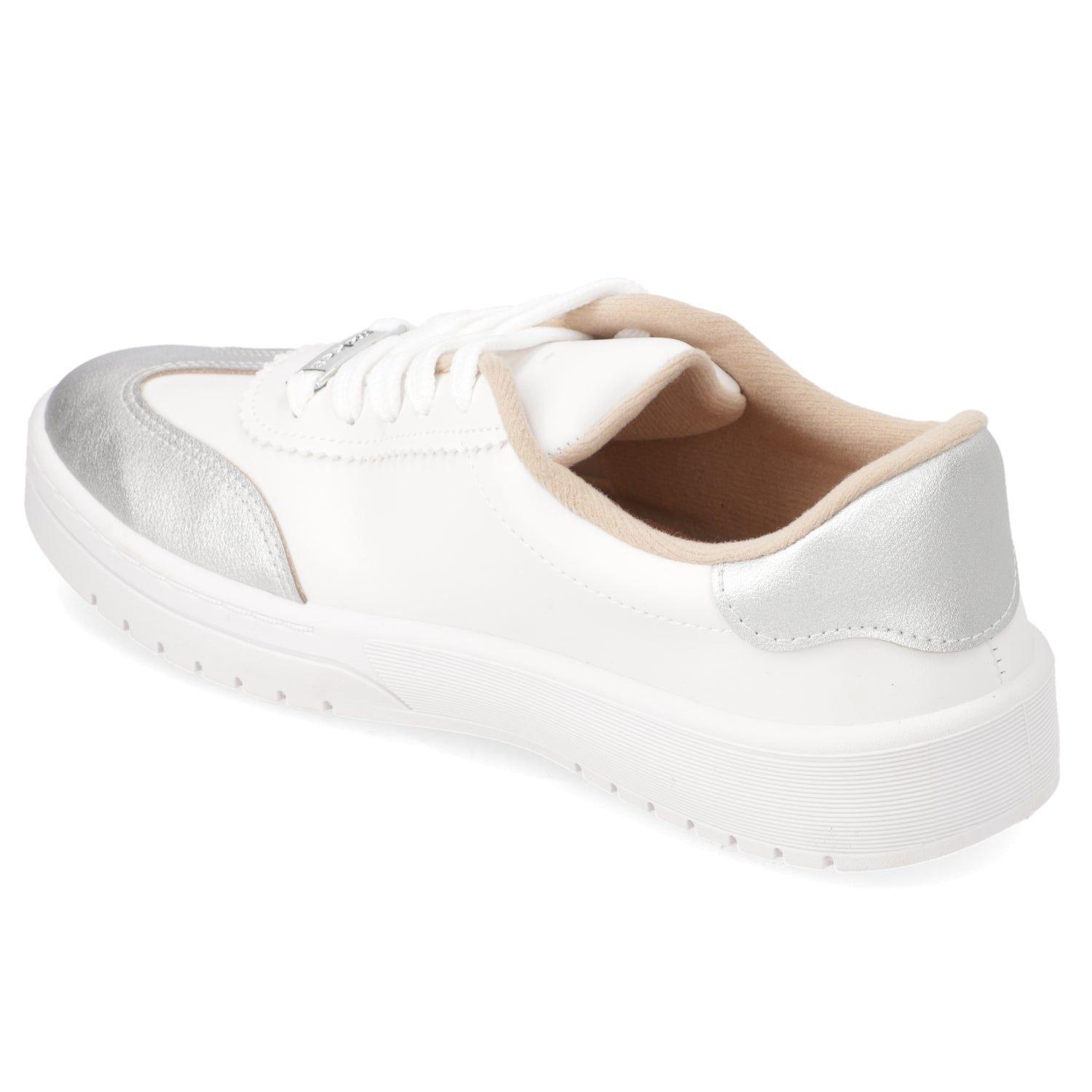 Zapatilla Casual Blanco Moleca-3