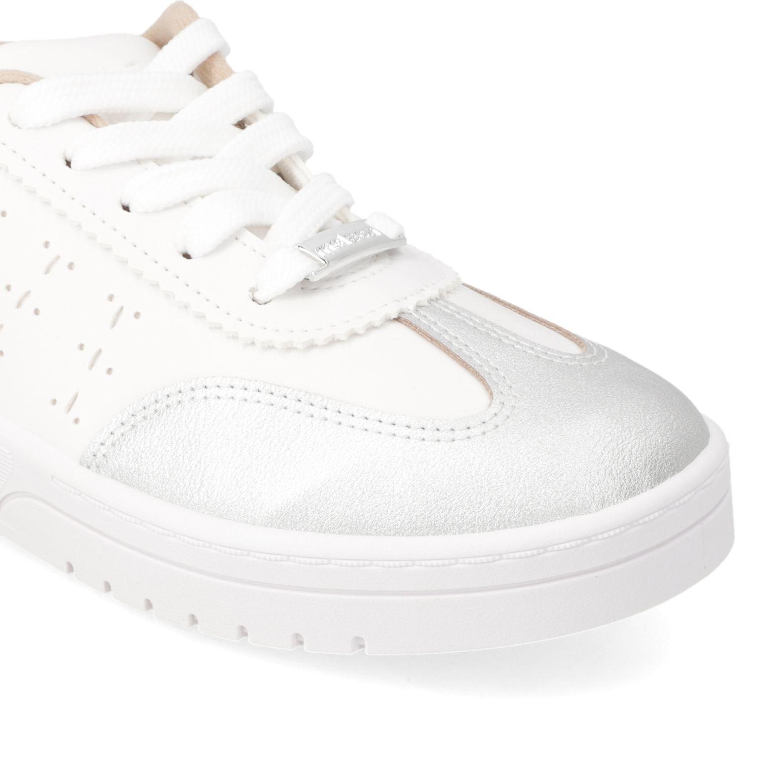 Zapatilla Casual Blanco Moleca-5