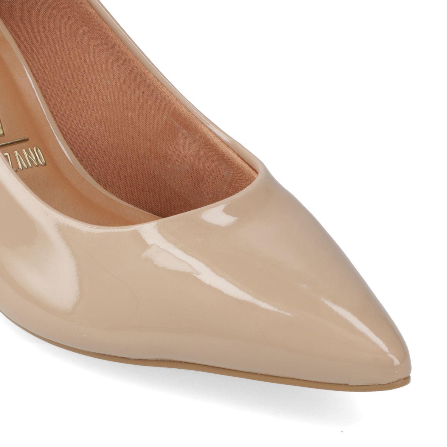 Zapato Mujer Taco Aguja Stiletto Beige 1185-702- Vizzano-4