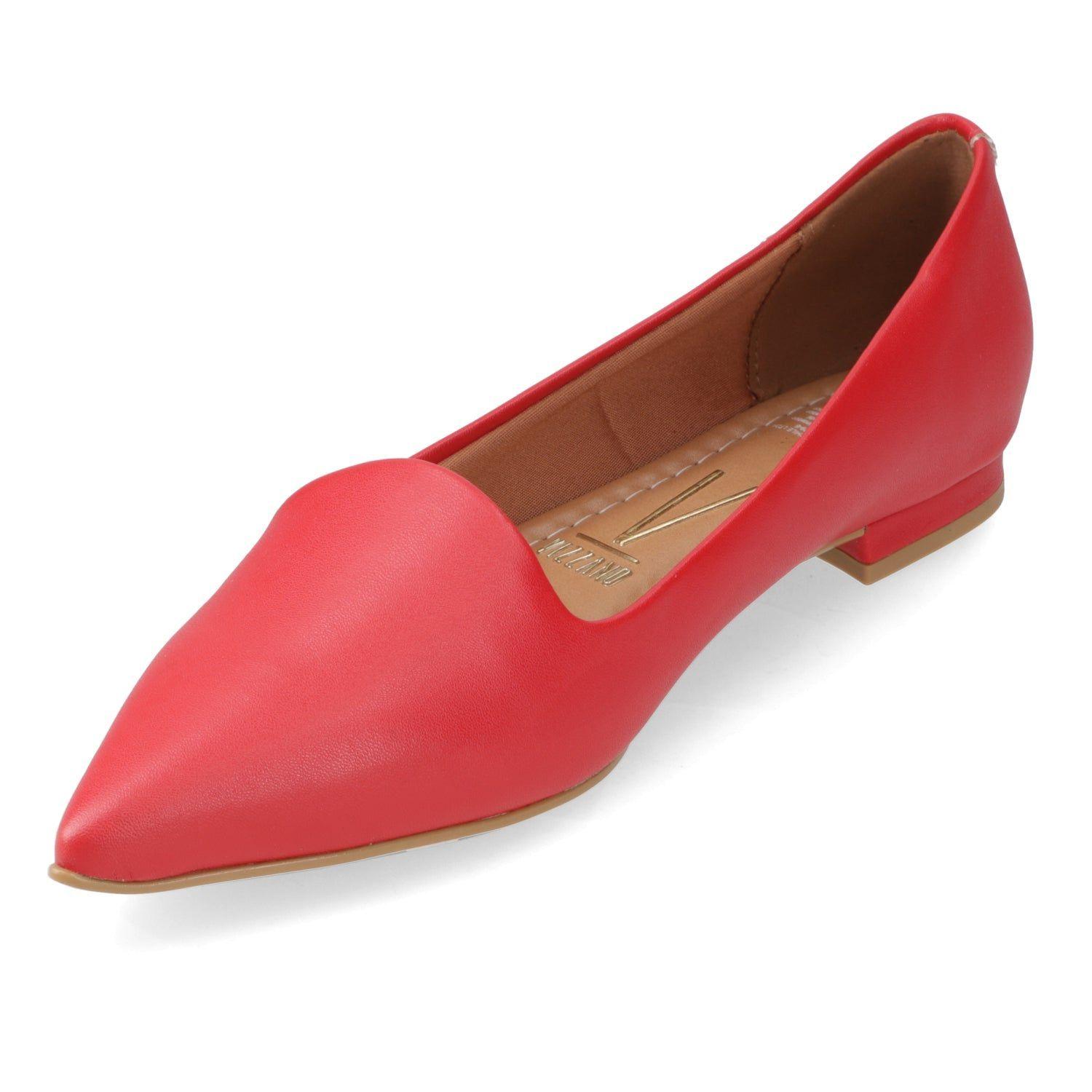 Ballerina Eco Cuero Rojo Vizzano-2