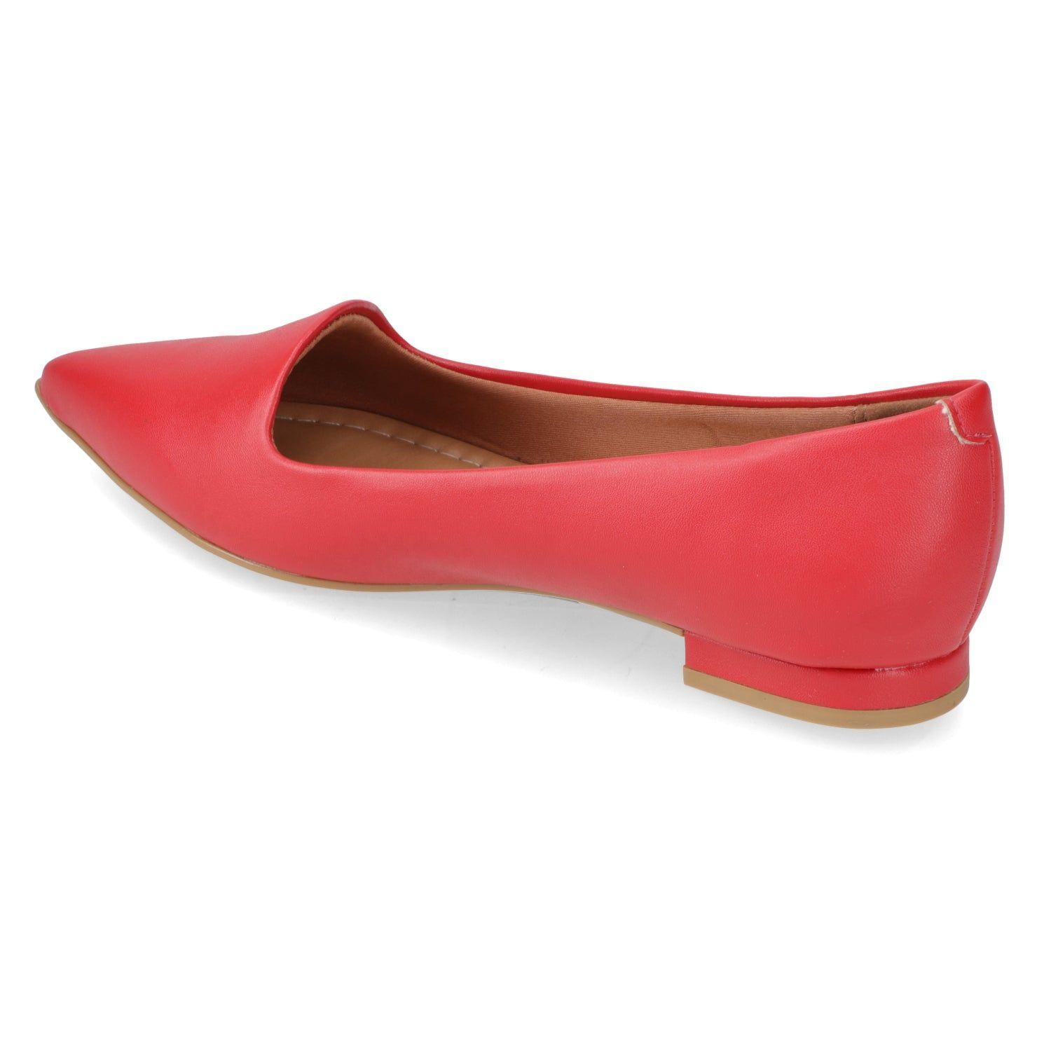 Ballerina Eco Cuero Rojo Vizzano-3