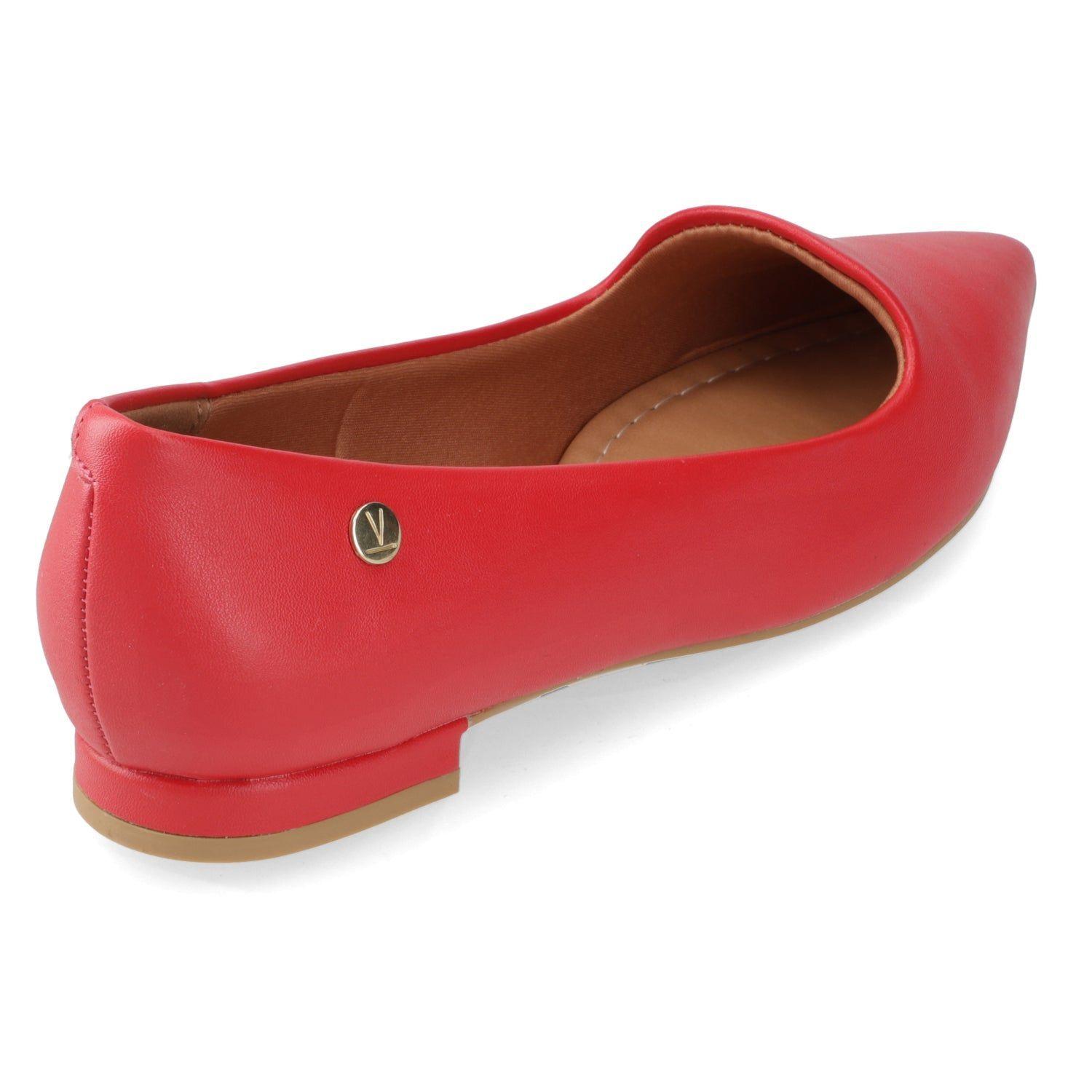 Ballerina Eco Cuero Rojo Vizzano-4
