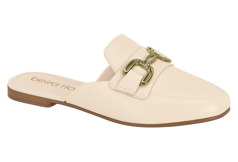 Babucha Beira Rio Crema-0