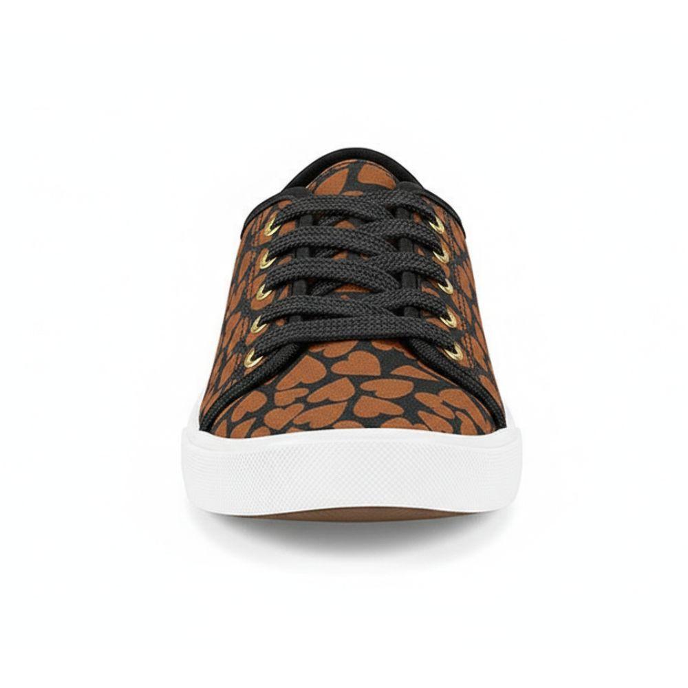 Zapatilla Moleca Camel Negro-1