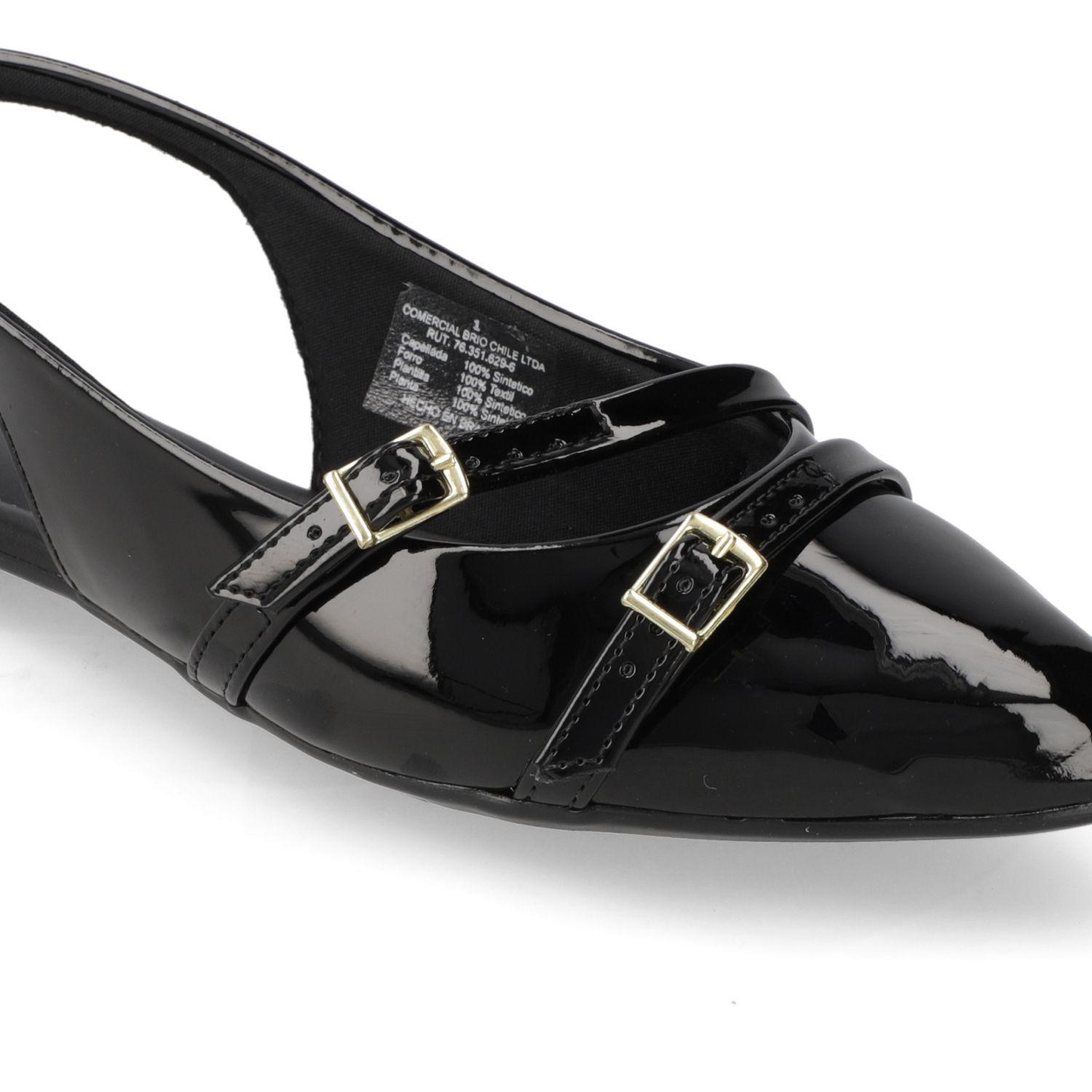 Ballerina Moleca Negro 15936-4