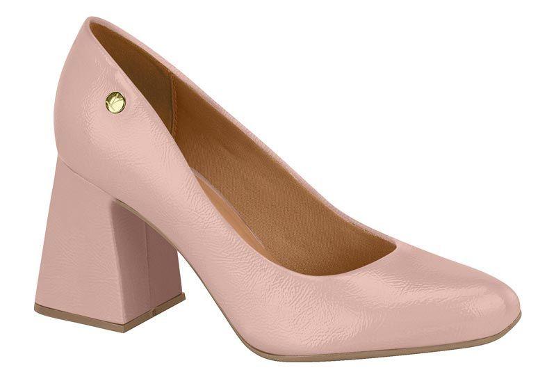 Zapato Mujer Taco Cuadrado Rosado 1391-100- Vizzano-0