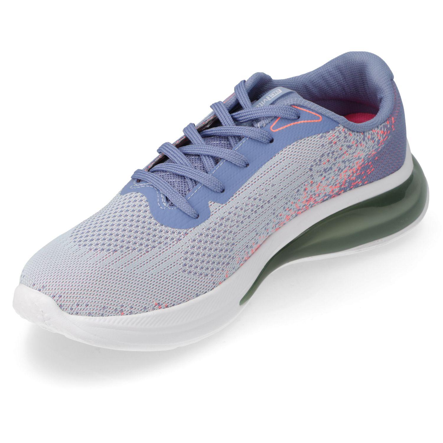 Zapatilla Deportiva Actvitta Gris Malla  Sky 1130-Jeans 1129-Pessego Neon-2