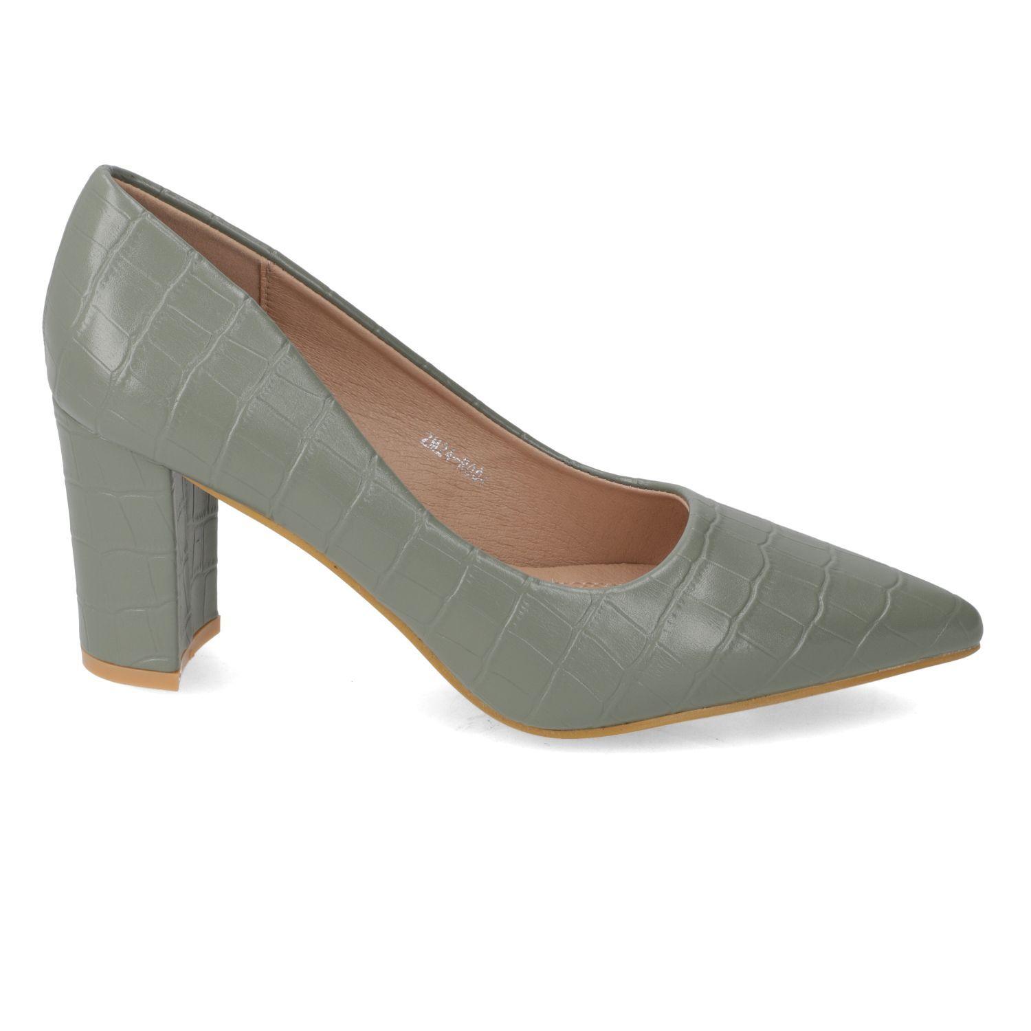 Zapato taco New Walk Verde 15876-0