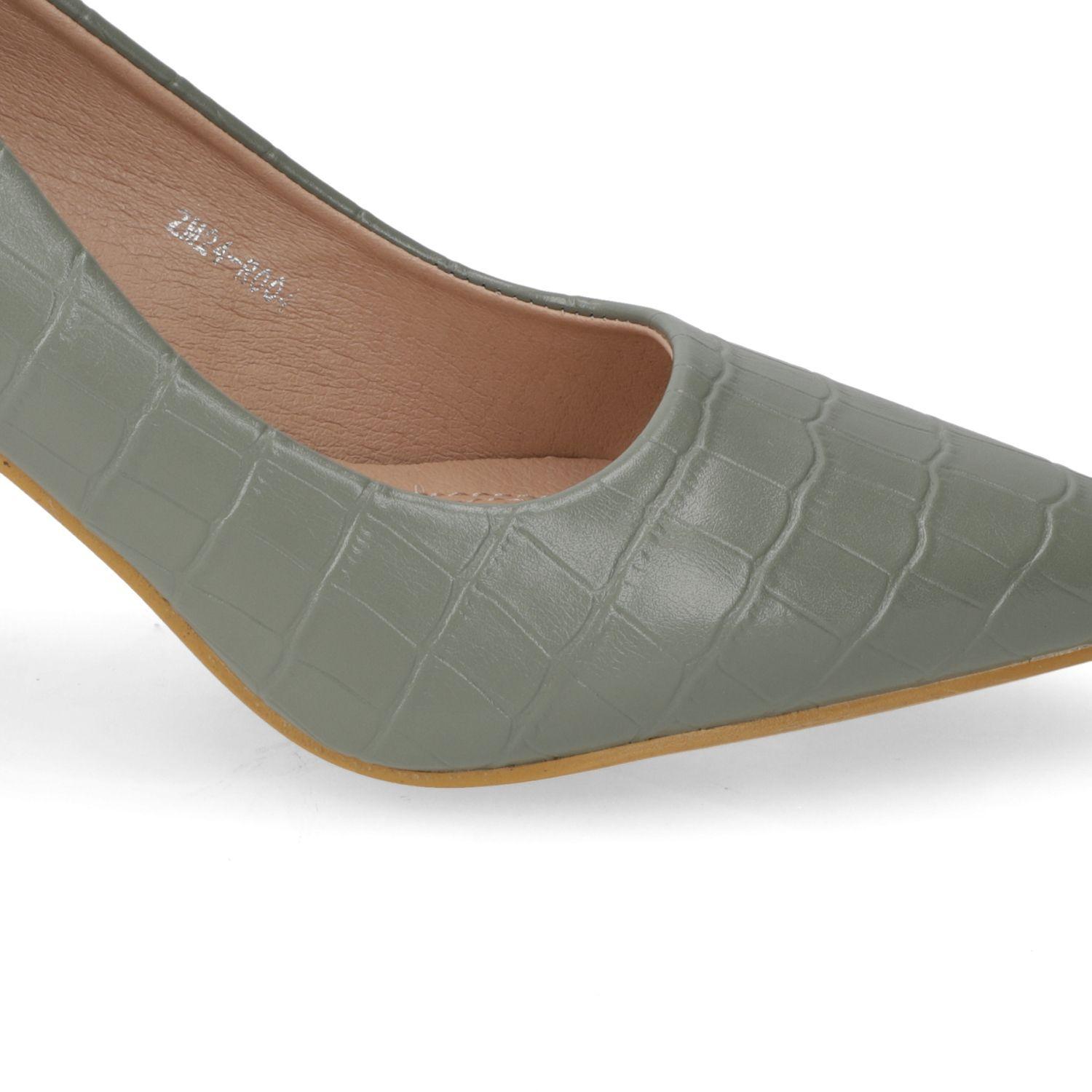 Zapato taco New Walk Verde 15876-4