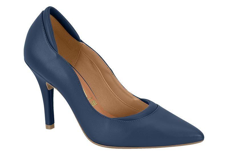 Zapato Mujer Taco Aguja Stiletto Azul 1184-1169 Vizzano-0