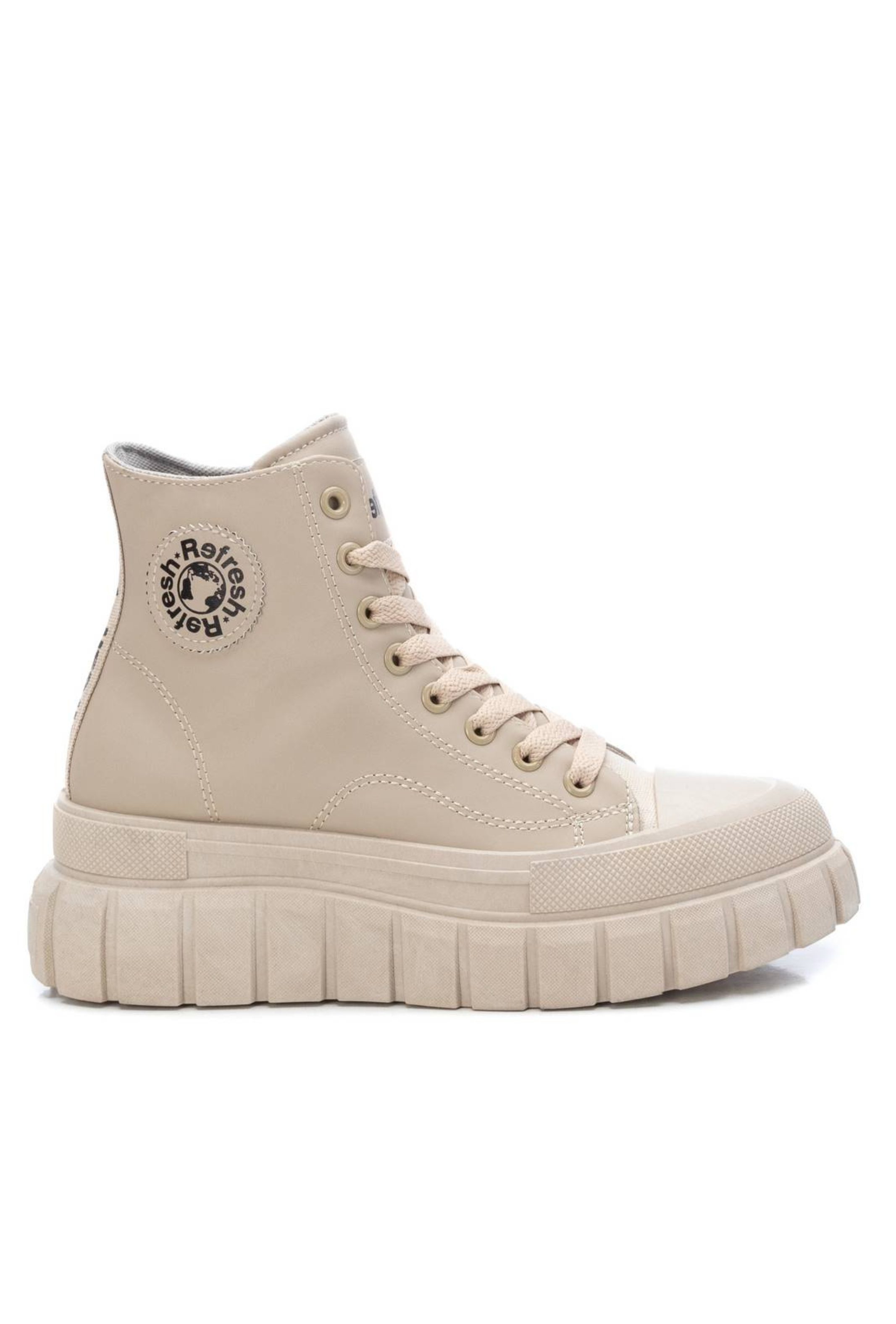 Zapatilla Mujer Beige 1701 Refresh-0