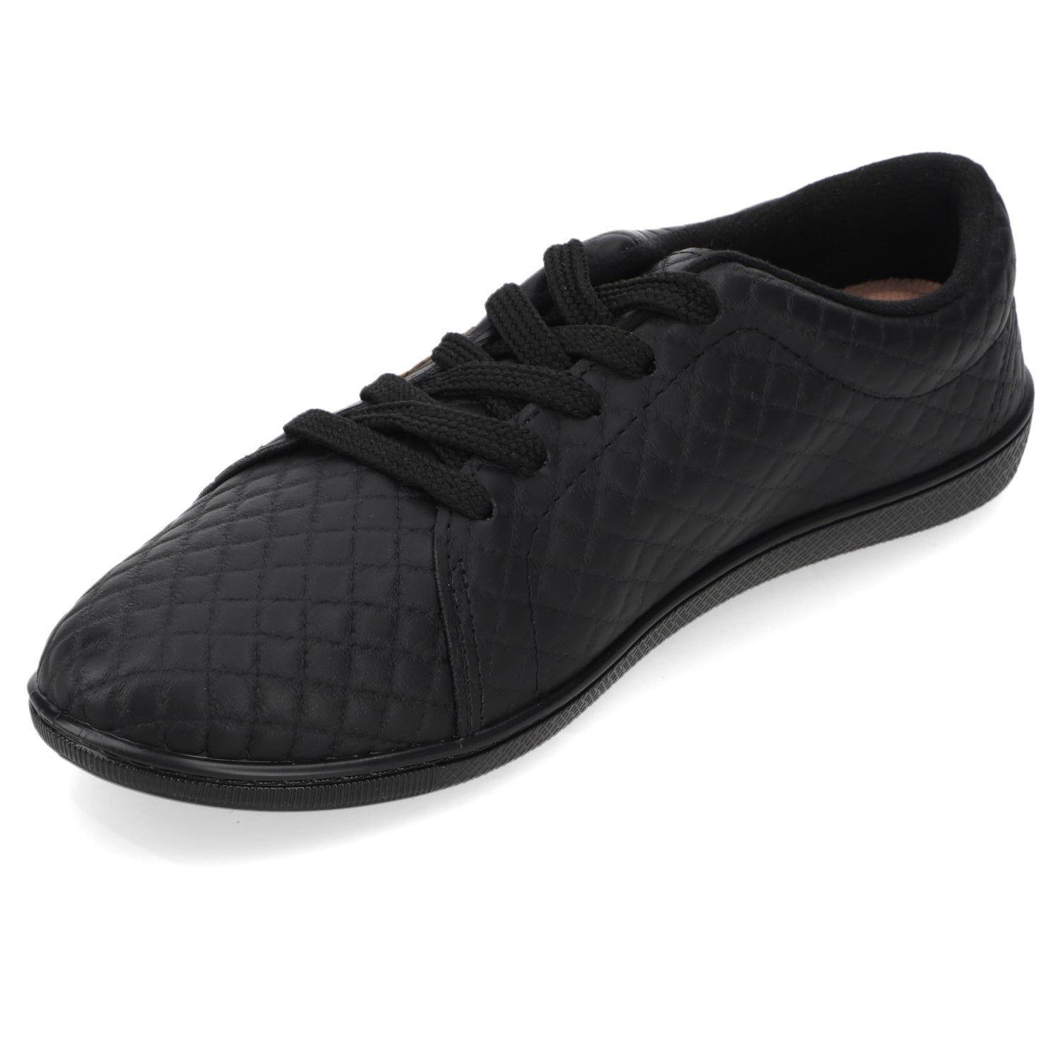 Zapatillas Casual Mujer Negro Moleco-2