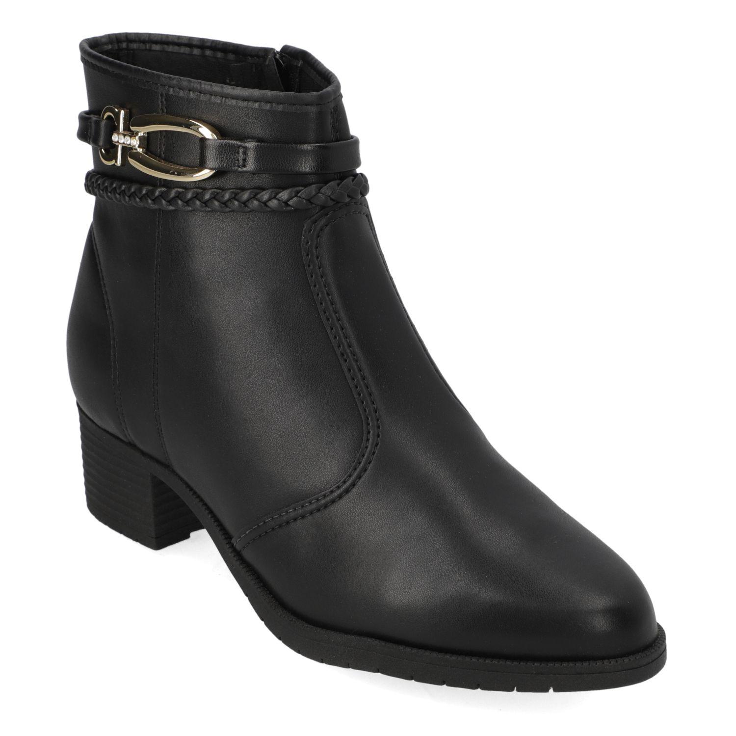 Botin Taco Moleca Negro 16513-0