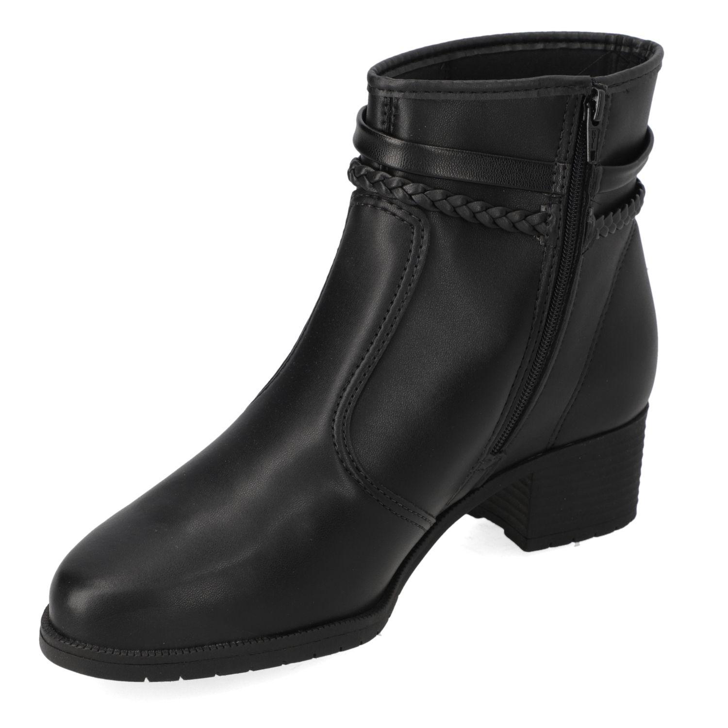 Botin Taco Moleca Negro 16513-2