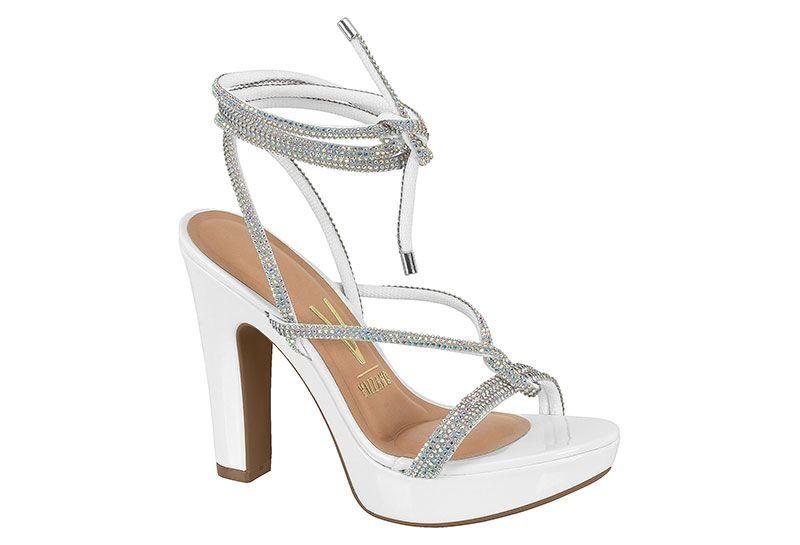 Sandalia Taco Vizzano Blanco 10451-5