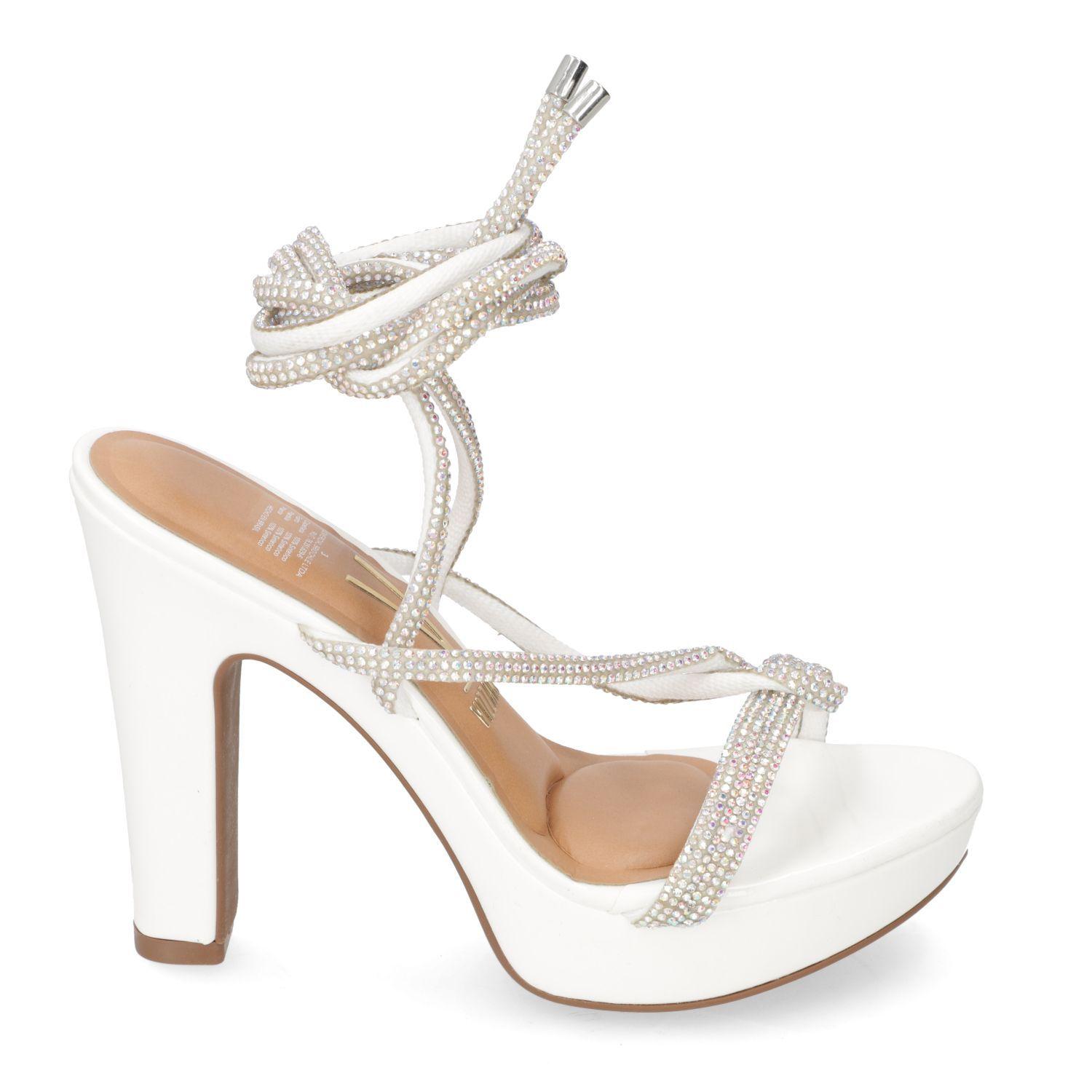 Sandalia Taco Vizzano Blanco 10451-0