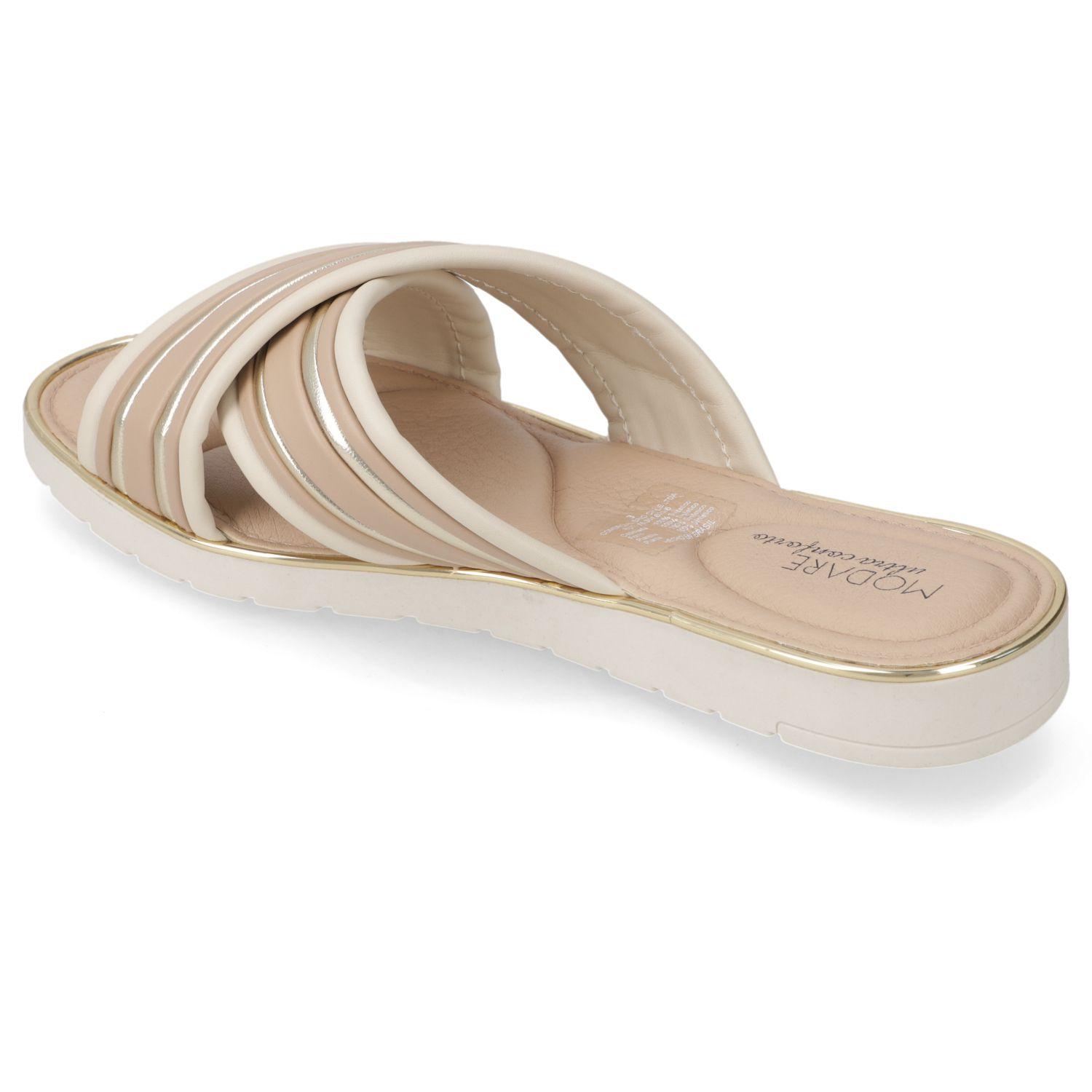 Sandalia Plana Modare Nude 13936-3