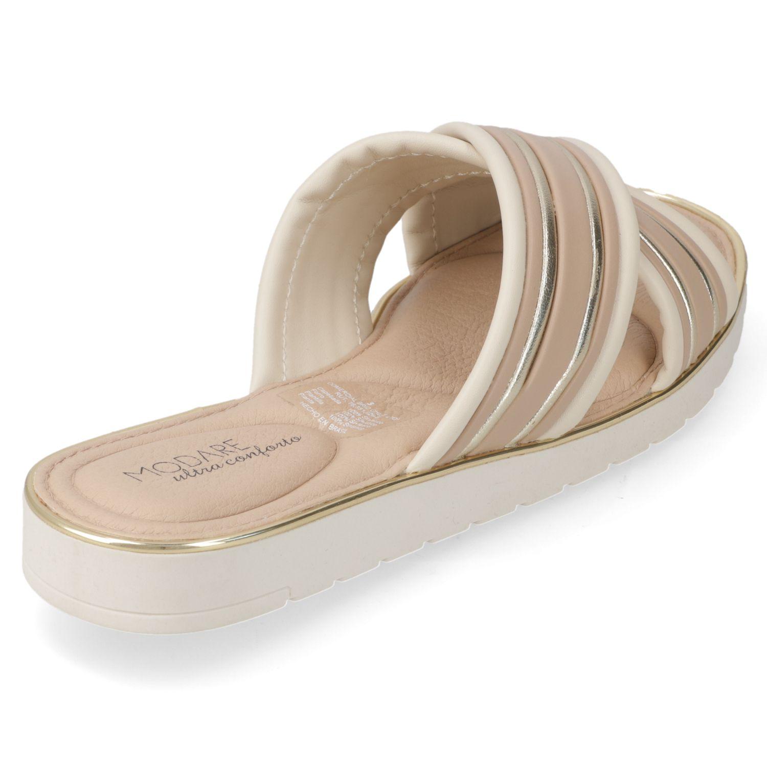 Sandalia Plana Modare Nude 13936-4