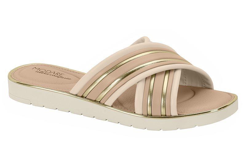 Sandalia Plana Modare Nude 13936-6