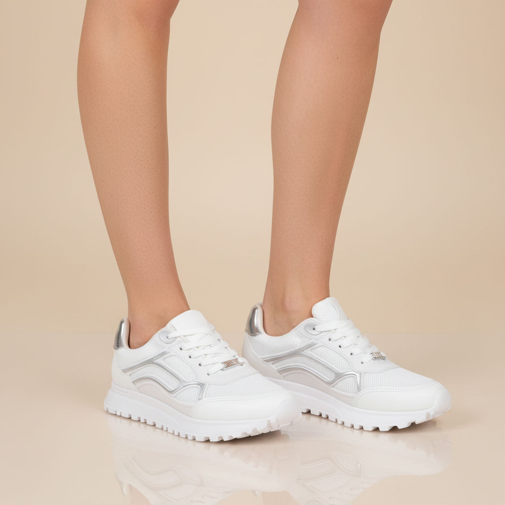Zapatilla Casual Blanco Vizzano-6