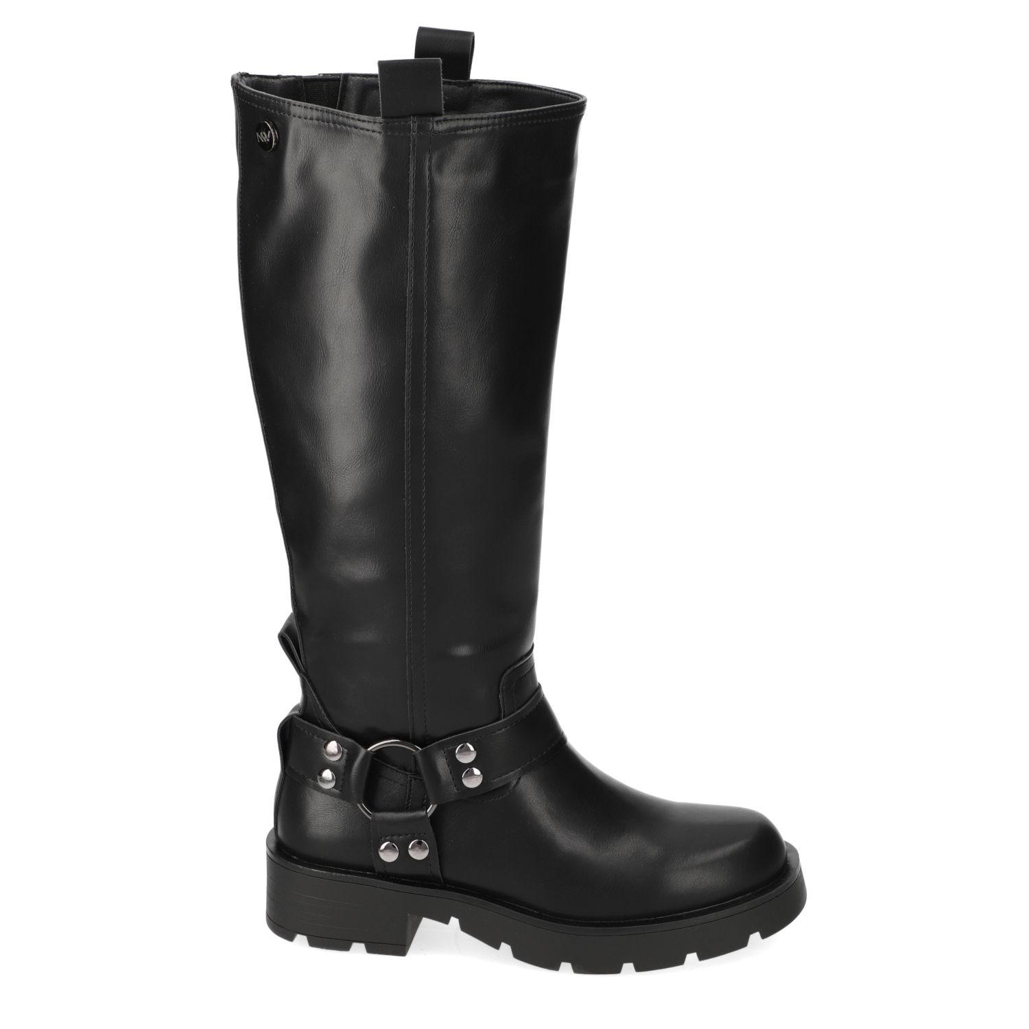 Bota Plana New Walk Negro 16270-0