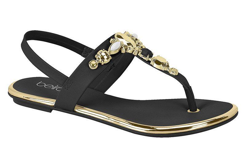 Sandalia Plana Beira Rio 11073-5