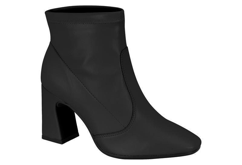 Botin Mujer Negro 9086-100- Beira Rio-0