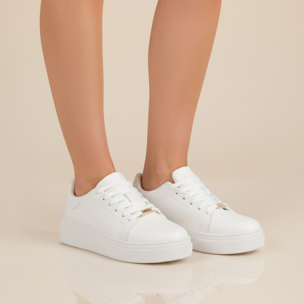 Zapatilla Casual Blanco Vizzano-6