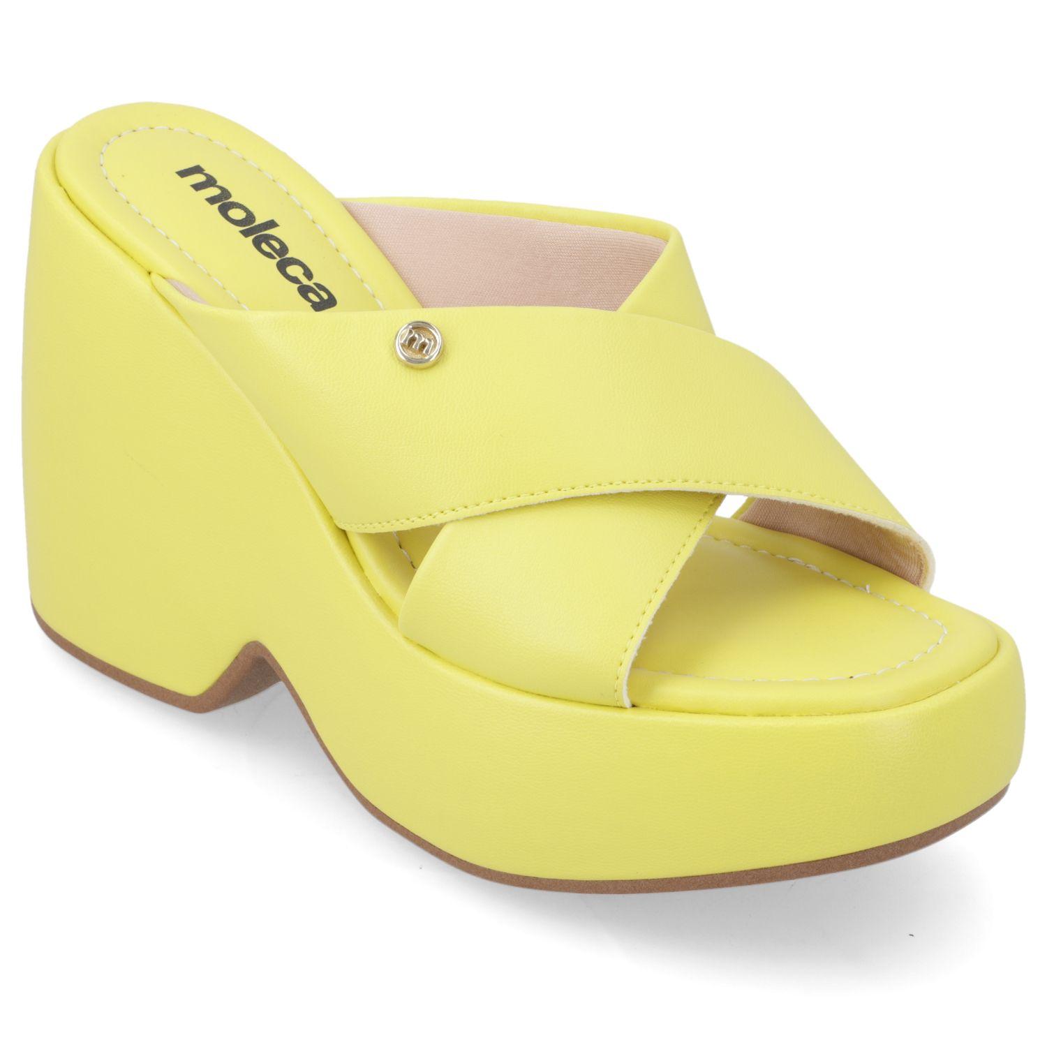 Sandalia Taco Moleca Amarillo 11232-0