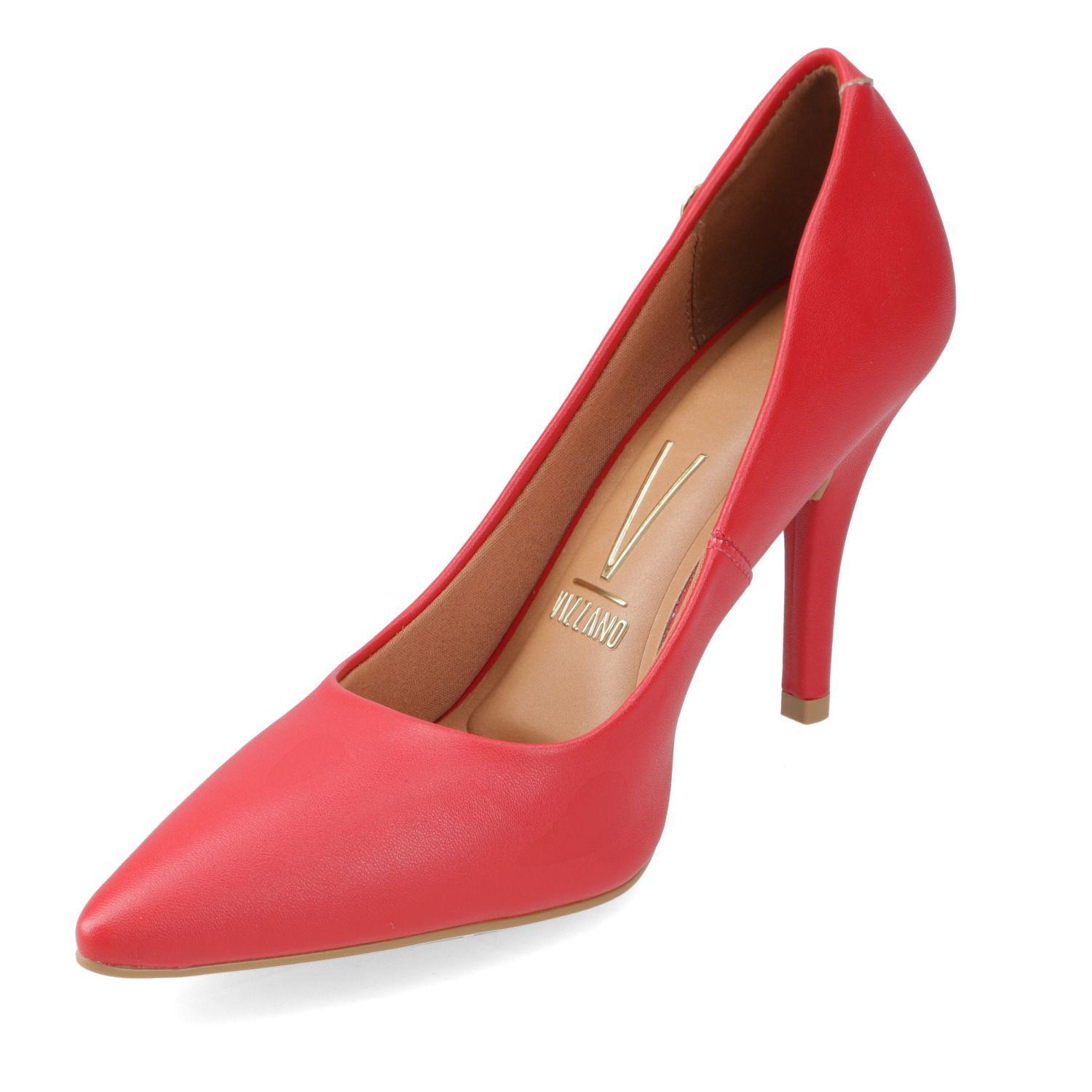 Zapato Mujer Taco Aguja Stiletto Rojo 1184-1101 Vizzano-2