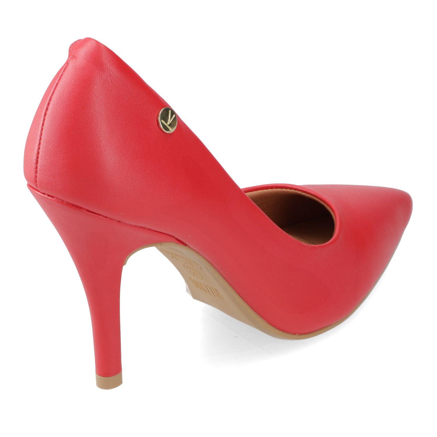 Zapato Para Mujer Taco Aguja Stiletto Rojo 1184-1 - Vizzano-4