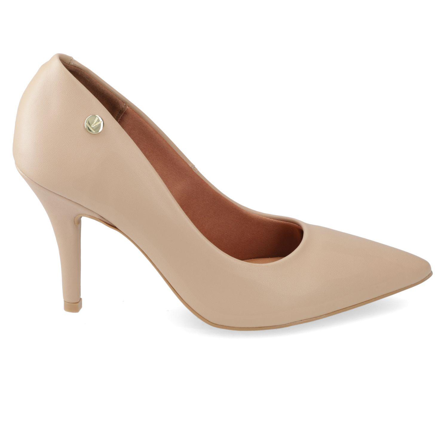 Zapato Mujer Taco Aguja Stiletto Beige 1184-1101 Vizzano-1
