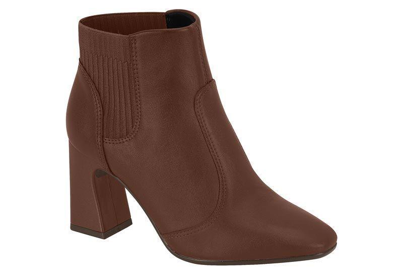 Botin Mujer Cafe 9086-101- Beira Rio-1