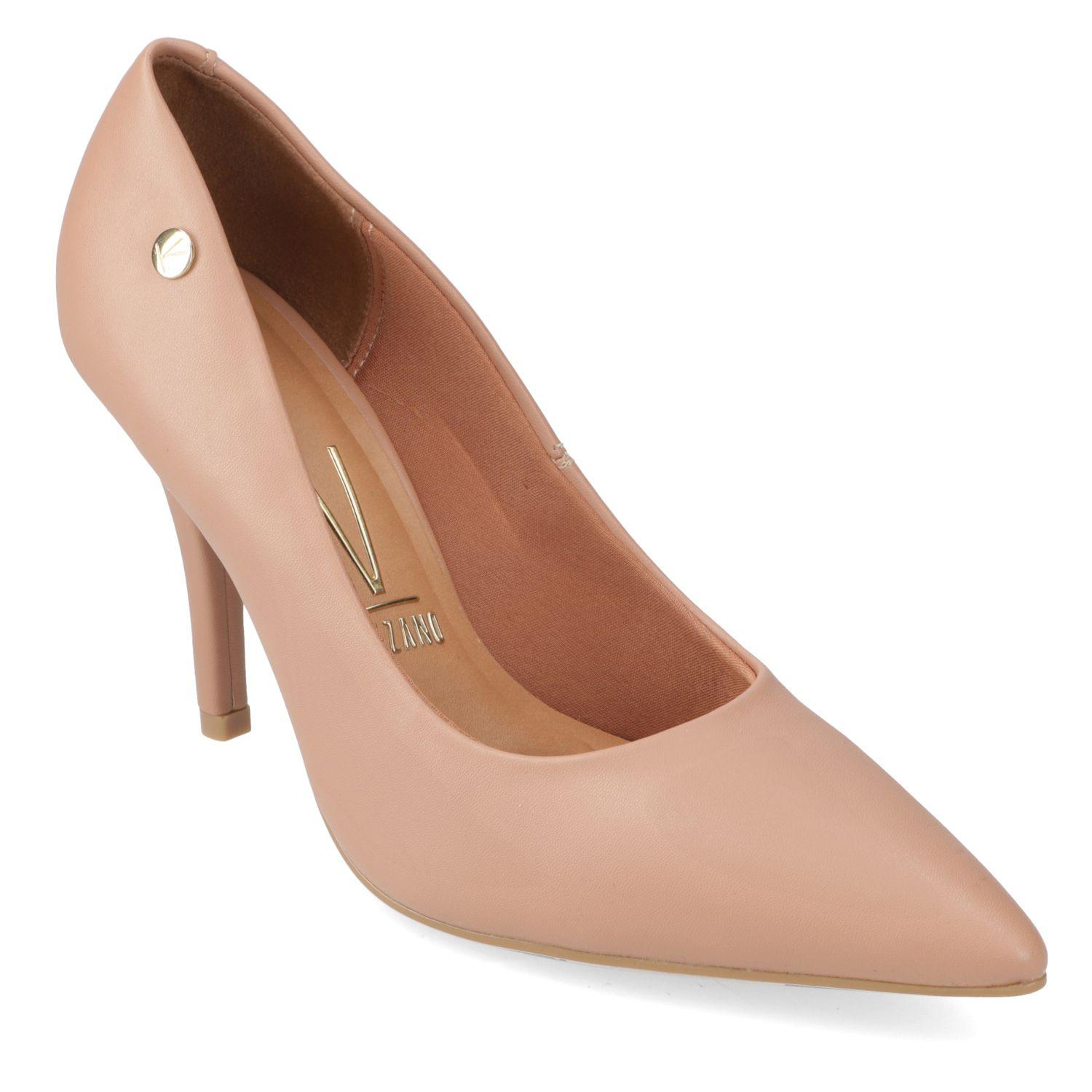 Zapato De Mujer Taco Aguja Stiletto Nude 1184-1 - Vizzano-0