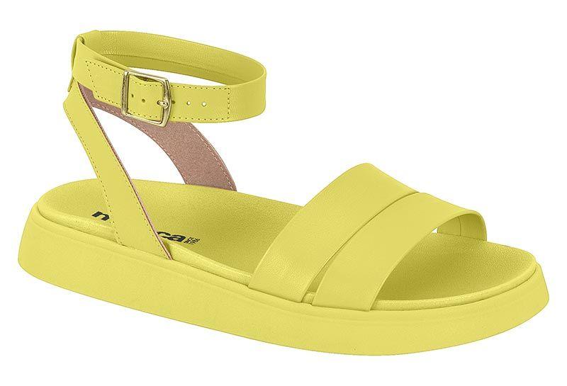 Sandalia Plana Moleca Amarillo 10851-5