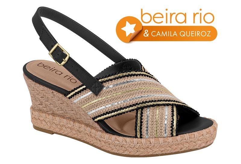 Sandalia Taco Beira Rio 17065-6