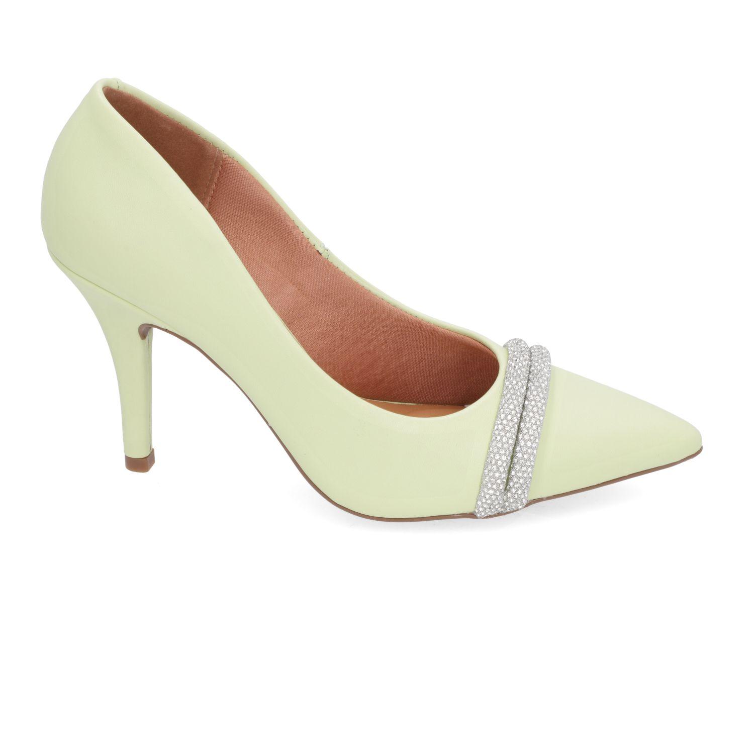 Stiletto Vizzano Verde Taco 10 Cm-0