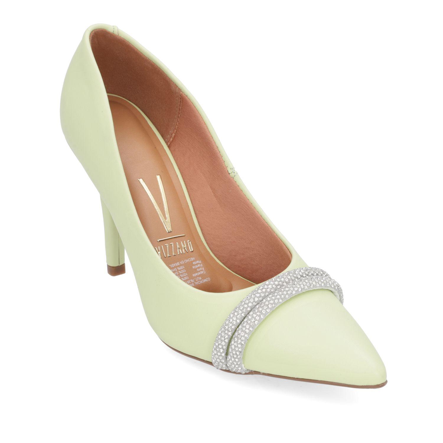 Stiletto Vizzano Verde Taco 10 Cm-1