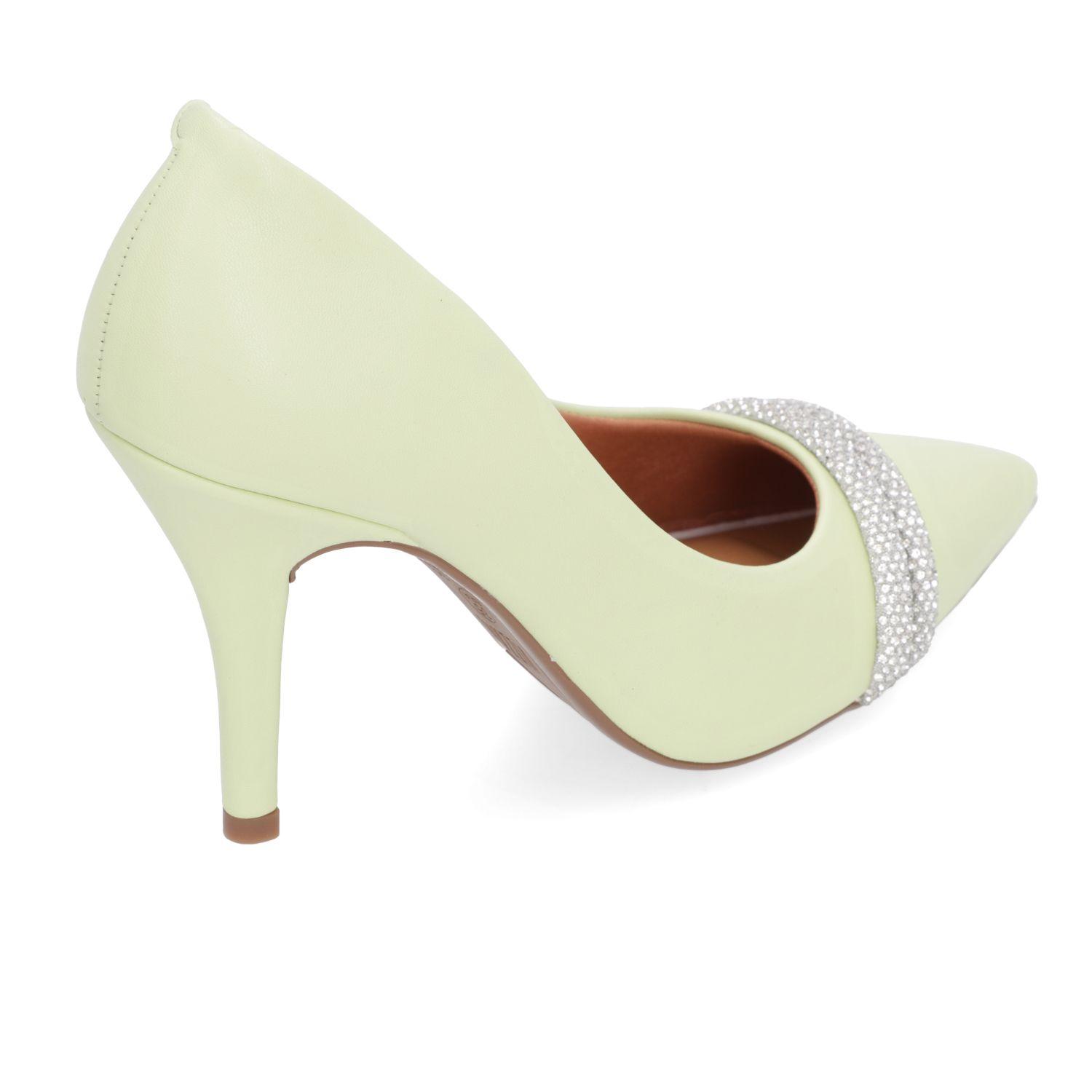 Stiletto Vizzano Verde Taco 10 Cm-3