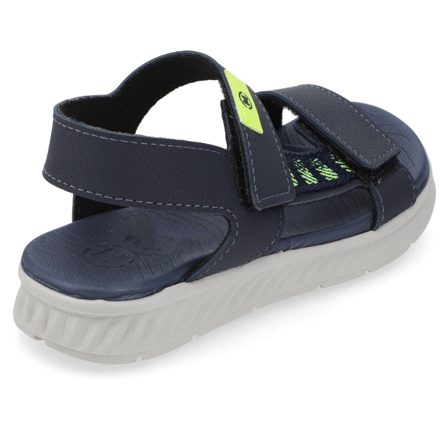 Sandalia Niño Azul Marino con Velcro Molekinho-4