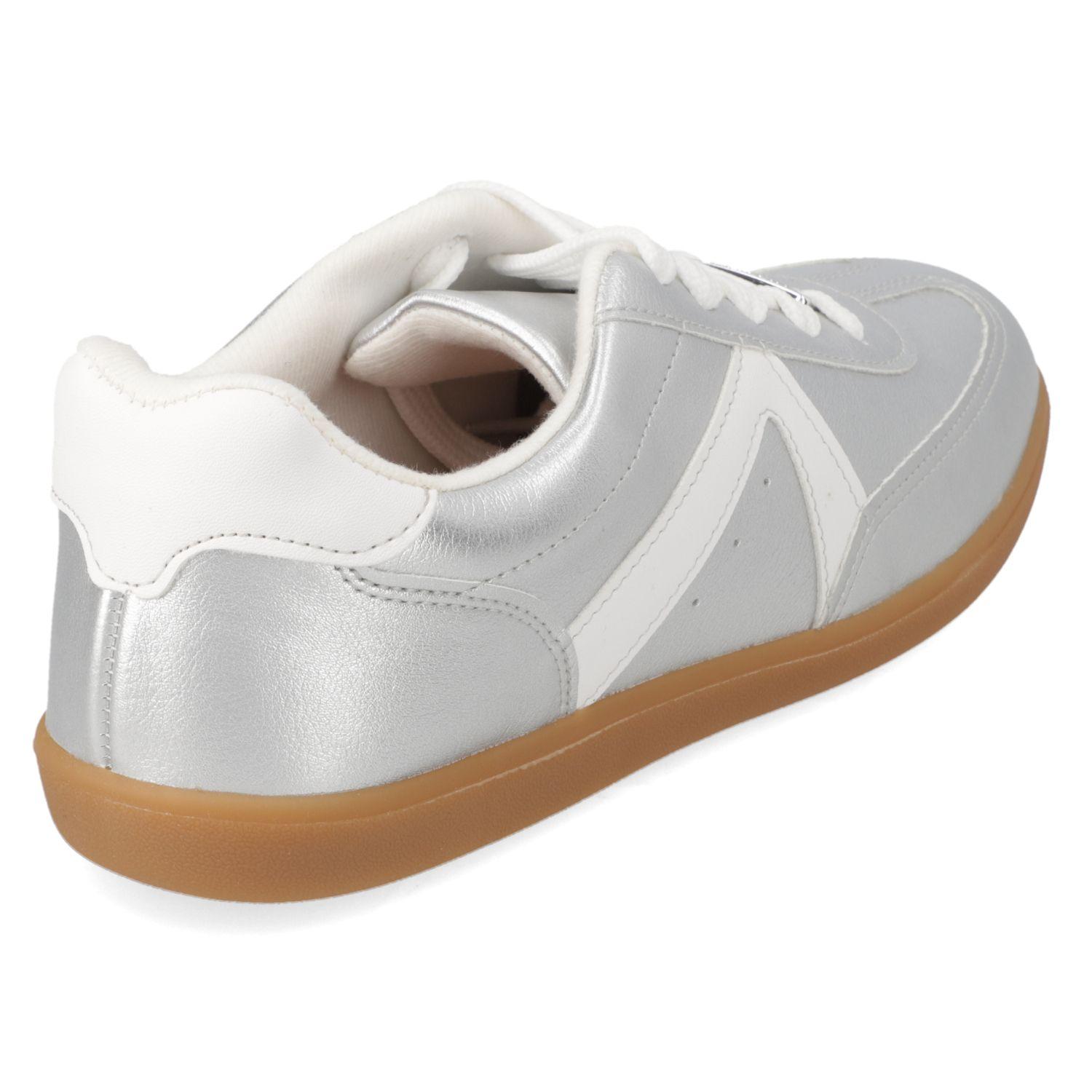 Zapatilla Casual Vizzano Blanco Taco 10 Cm-4