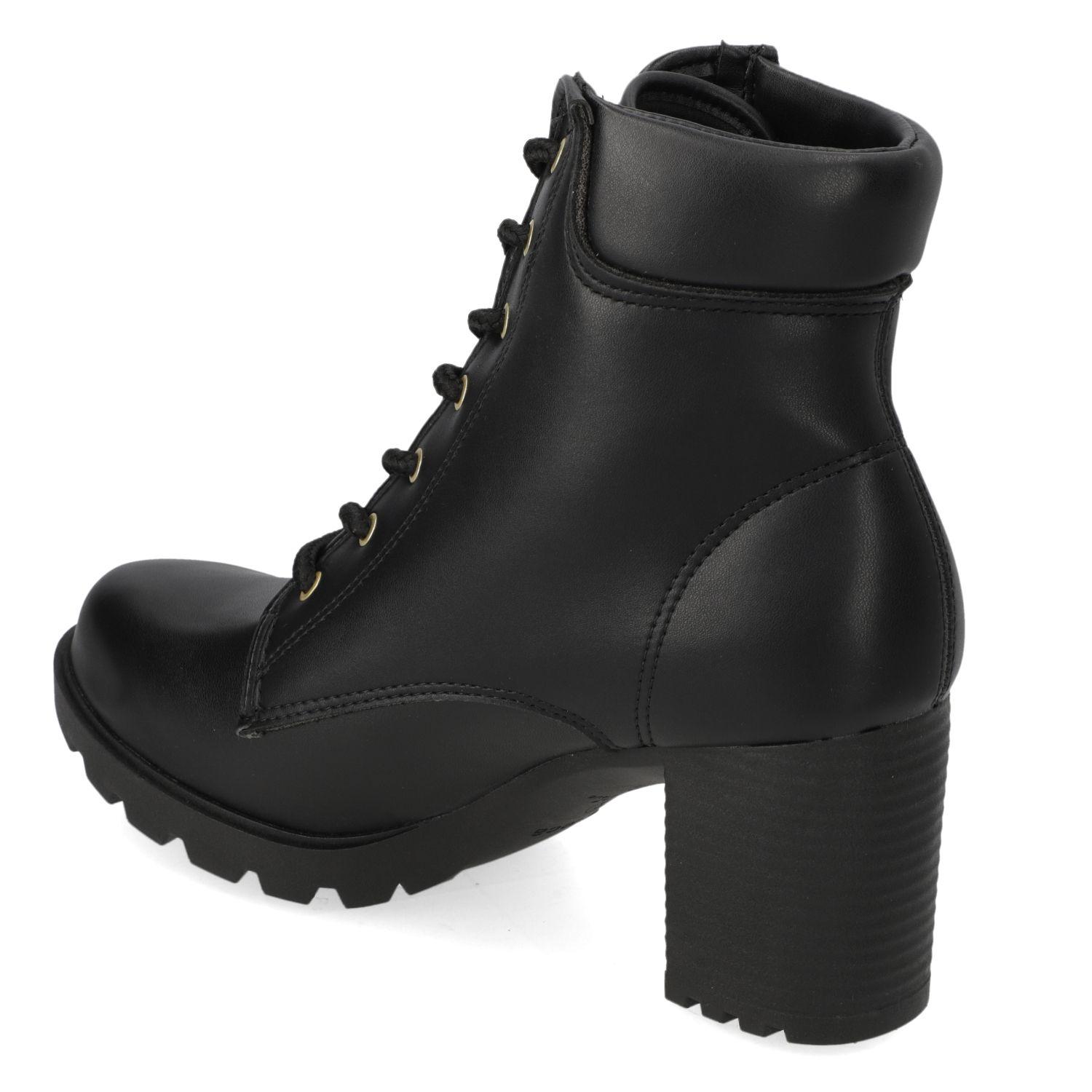 Botin Taco Moleca Negro 16393-3