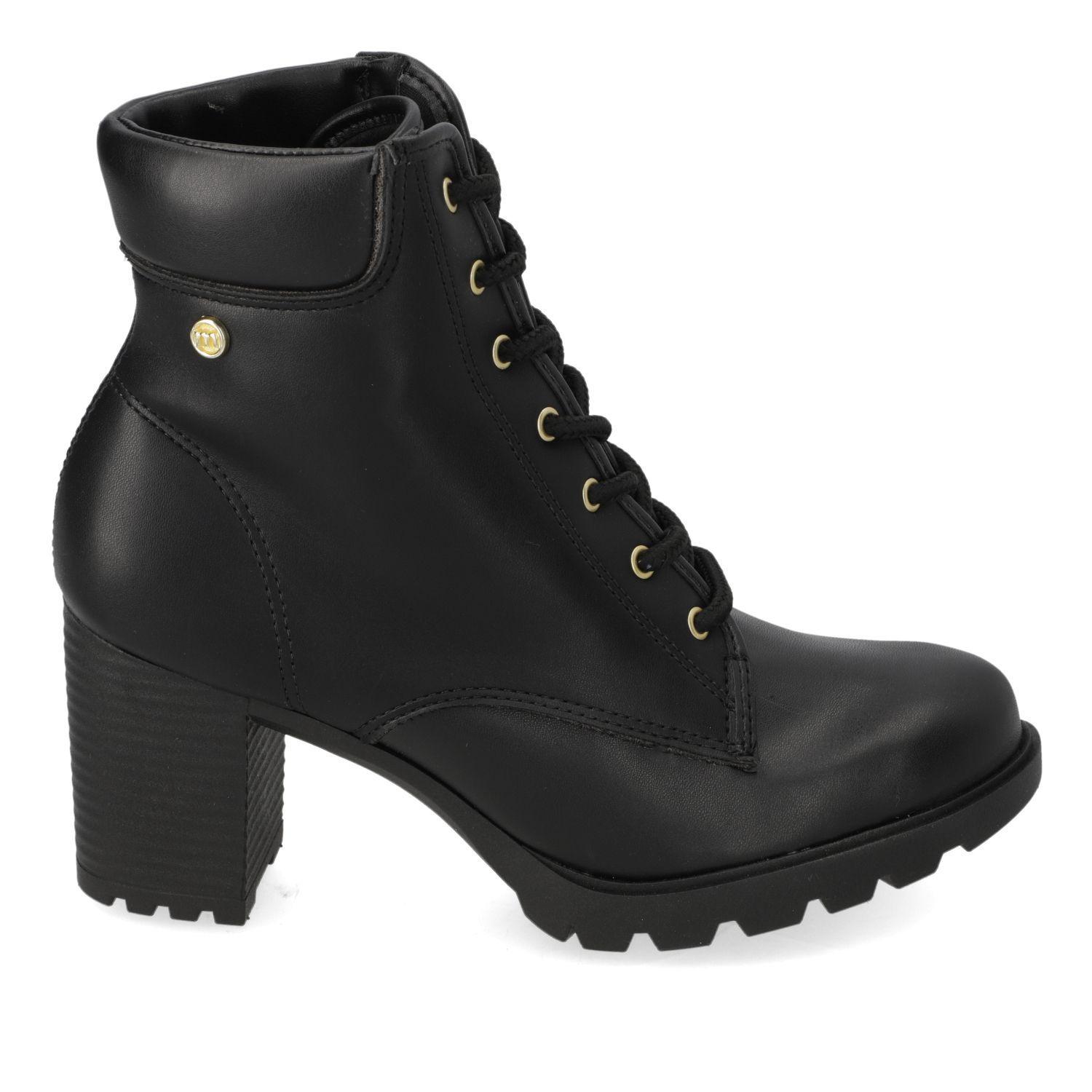 Botin Taco Moleca Negro 16393-1