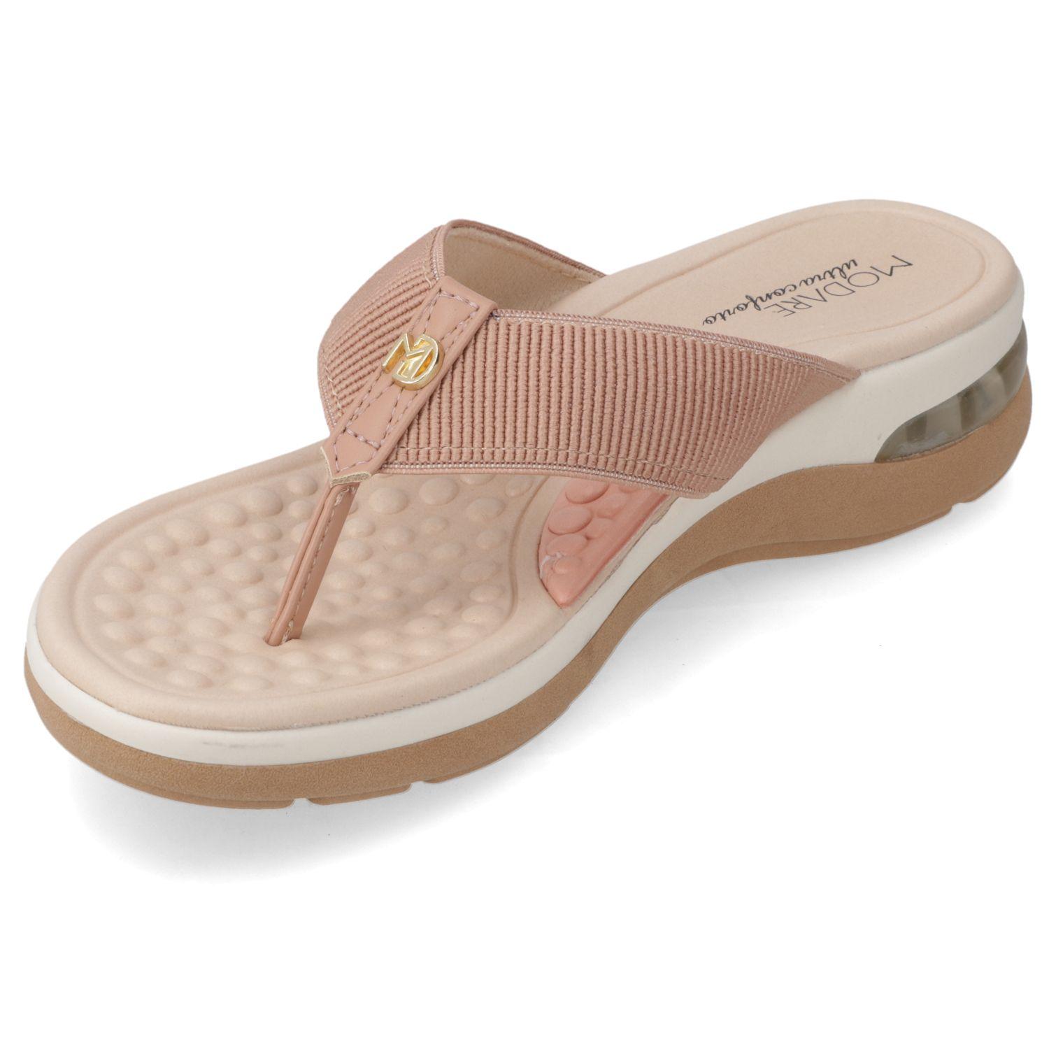 Sandalia Taco Modare Nude 13963-2