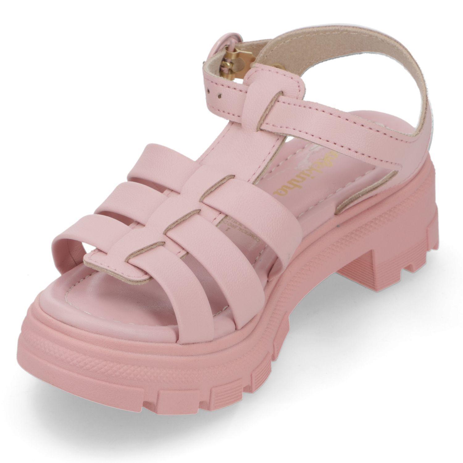 Sandalia Chunky Niña Color Rosa-2